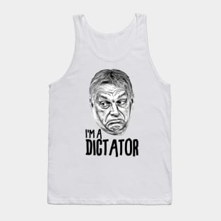 Orban Viktor Dictator Face Black Tank Top